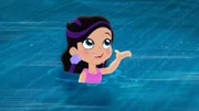 "Disneys Jake und die Nimmerland Piraten", "Hilfe von den Meerjungfrauen / Seepferdchen in Not." Käpt'n Hook hat Izzy das Surfboard gestohlen. Mit der Hilfe der bezaubernden Meerjungfrau Marina versuchen Jake und die Nimmerland-Piraten, das Brett wieder zurückzubekommen.