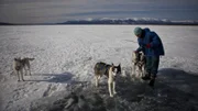 Eisfischen im Kluane Nationalpark.