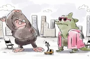 Supergroße Stars wie Godzilla oder King Kong – könnten solche Riesenmonster tatsächlich auf der Erde leben und unsere Städte zerstören?