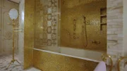 Ceausescus privates Badezimmer.