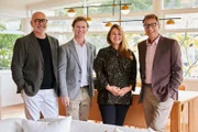 (v.l.n.r.) Neale Whitaker; Paul; Hayley; Andrew Winter
