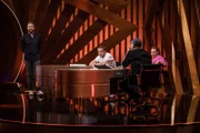 (v.l.n.r.) Steven Gätjen; Frederick Lau; Smudo; Karoline Herfurth