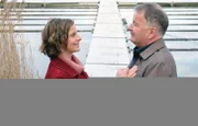 Julia Jäger spielt Katja Brückner, die neue Liebe von Dr. Roland Heilmann (Thomas Rühmann).