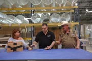 Wayde figuring out how many donuts to put in the tank.
