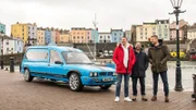 V.l.: Paddy McGuinness, Chris Harris, Freddie Flintoff