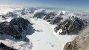 Blick auf einen Gletscher im Denali Nationalpark.