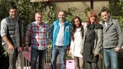 Foto, v.li.n.re.: Sükrü Pehlivan, Otto Schulte, Mauro Corradino, Julia, Karin und Daniel