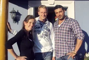 Nancy, Frank und Trödelprofi Sükrü Pehlivan (re.)