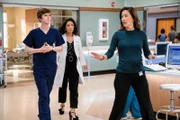Von links: Dr. Shaun Murphy (Freddie Highmore), Dr. Carly Lever (Jasika Nicole) und Dr. Audrey Lim (Christina Chang)