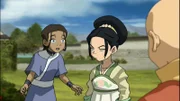 L - R: Katara, Toph