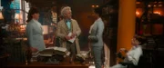 Doon Mackichan (Michael), Michael Sheen (Aziraphale), Gloria Obianyo (Uriel), Liz Carr (Saraqael)