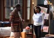 Rel (Lil Rel Howery, l.); Brittany (Jessica "Jess Hilarious" Moore, r.)