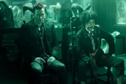 David Tennant (Crowley), Shelley Conn (Beelzebub)