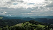 Blick über Kärntens Berge.