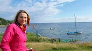 Moderatorin Andrea Grießmann erkundet die Insel Fehmarn.