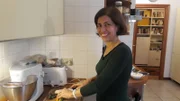 Gastgeberin Evelyn