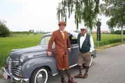 Willi mit Opel-Besitzer Peter Dennemarck, Oberschleißheim.