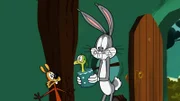 Squeaks und Bugs Bunny machen sich große Sorgen um ihren kleinen Drachen.