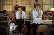 Bobby Kennedy (Barry Pepper, l) und Jack Kennedy (Greg Kinnear)