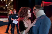Mattes (Matthias Schloo, 2.v.l.) und Melanie (Sanna Englund l.) ermitteln im Theatermilieu bei Jens Harting (Hannes Hellmann, r.) und Lena Stein (Andrea Lüdke, 2.v.r.): Dort flammen alte Lieb- und Feindschaften wieder auf.