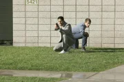 Können Eric Delko (Adam Rodriguez, l.) und Ryan Wolfe (Jonathan Togo, r.) den brutalen Serienmörder, der es auf Mitglieder der Modelszene abgesehen hat, stoppen?