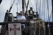 Mirko Drotschmann an Bord der "Santa Maria".