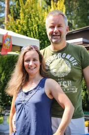 Gabriele und Andreas vom Südsee-Camp.