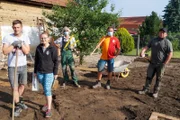V.l.: Michael, Sarah mit Ralf, Claus und Henrik