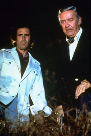 (v.l.n.r.) Tony Goodland (Bradford Dillman ); Jarvis Goodland (Ray Milland)