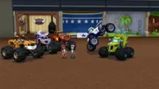 Oje, fast alle Monstertrucks haben die 'Nieseritis', einen furchtbaren Schnupfen. Zum Glück hat Gabby ein Gegenmittel!