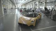 Der MC20 in der Fabrik.