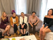 V.l.: Dzevrije, Johanna, Juliane, Margrit und Miriam