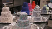 7 Mizrahi Cakes at the bakery.