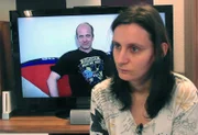 Kerstin (34) hat eine Videobotschaft von Peter (44) bekommen
