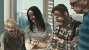 (v.l.n.r.) Alexandra Rietz; Daniela Stamm; Philipp Stehler; Michael Naseband