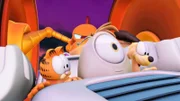 Garfield ist im Einsatz für die gute Sache.