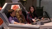 v.li.: Freddie Benson (Nathan Kress), Sam Puckett (Jennette McCurdy), Carly Shay (Miranda Cosgrove)