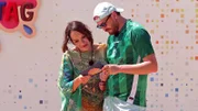 Beim Safety-Spiel "Frust- und Knettag" geht es um Geschick: Wer die besten Knetfiguren formt, ist vor der Nominierung geschützt.  Foto: Anouschka und Dennis