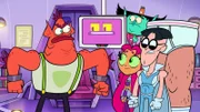 v.li.: Freak, Platz, Starfire, Tooth Fairy, Folding Paper Man, 50% Chad