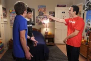 (v.l.n.r.) Adam Goldberg (Sean Giambrone); Dave Kim (Kenny Ridwan); Barry Goldberg (Troy Gentile)