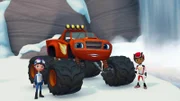 Gabby hat ein Gegenmittel gegen die 'Nieseritis' der Trucks! Doch bevor sie ihre Patienten damit versorgen kann, muss sie mit Blaze und AJ zunächst ein paar Abenteuer bestehen.