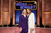 Treten bei "Wer weiß denn sowas?" als Kandidatinnen an: Die Unternehmerin, Webvideoproduzentin und Influencerin Diana zur Löwen (l.) und die Moderatorin, Influencerin und Unternehmerin Cathy Hummels (r.).