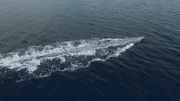 U-Boot-Kreuzfahrt auf der Oberfläche.