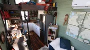 Nina and Jake are the proud owners of their very own dream tiny house that they got to design alongside their builder Bob Clarizio to fit their needs and desires, as seen on Tiny House, Big Living.