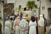 Holger Stockhaus als Jesus bei der Bergpredigt.