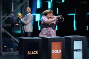 Host Keegan-Michael Key, left, with Actor-Musician Jack Black during the music episode of Brain Games.