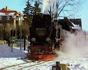 Die Harzquerbahn.