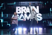 Host Keegan-Michael Key, right, with Actor-Musician Jack Black during the music episode of Brain Games.