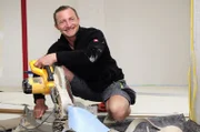 Auch Danilo hat seinen Spaß bei der Arbeit..