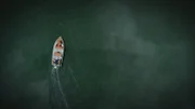 Gary takes his boat out to look for clams.
